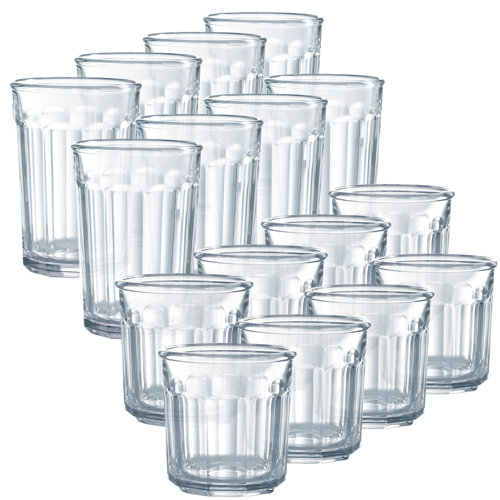 Wayfair Basics® 16 Piece Assorted Glassware Set & Reviews Wayfair